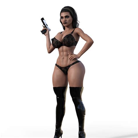 Lana Kane Archer 002 3D Render Digital Art By Csuky77