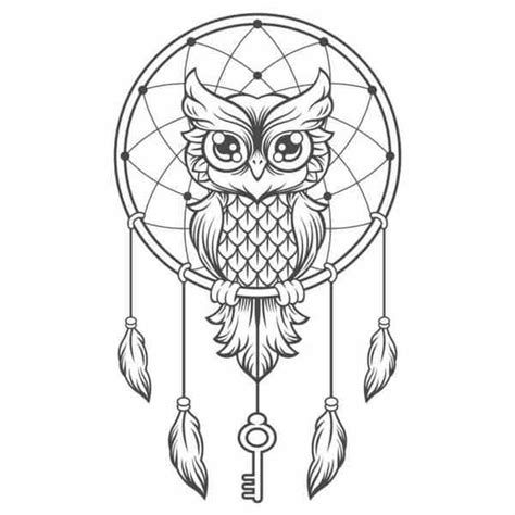 Resultado De Imagen Para Mandala De Buho Black And White Owl