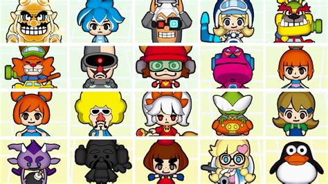 WarioWare Get It Together All Characters