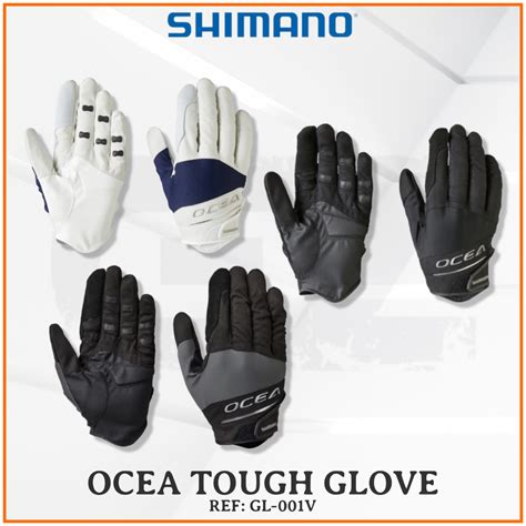 Shimano Ocea Tough Fishing Glove Ref Gl V Shopee Malaysia