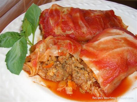 Recipe Polish Stuffed Cabbage Rolls