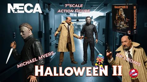 【開箱片】neca【月光光心慌慌續集】michael Myers And Dr Loomis【halloween 2】 Ultimate