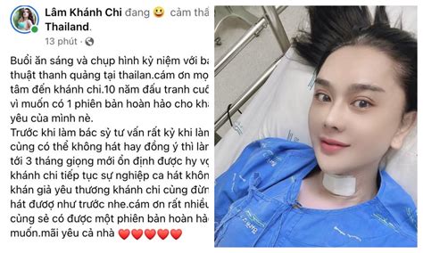 Lâm Khánh Chi lần đầu lộ diện sau phẫu thuật dây thanh quản nhan sắc