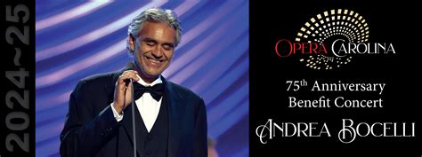 Opera Carolina: Andrea Bocelli in Concert | Blumenthal Arts