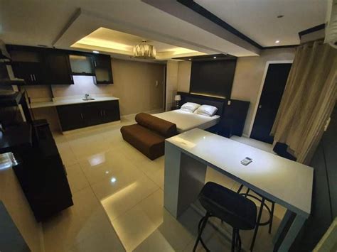 Furnished And Renovated Condo Studio Unit 40sqm At Tiffany Mansion