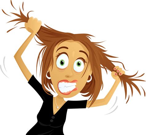Stressed Out Teacher Clipart
