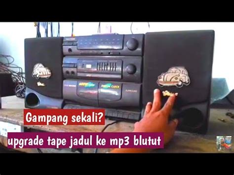 Cara Pasang Mp Di Tape Compo Polytron Youtube