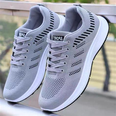 Kaufe Mode Sommer Herren Sport Atmungsaktive Mesh Schuhe Vielseitige