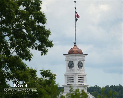 Waterford Ny Town Hall On A Summers Day Ken Clough Photography And