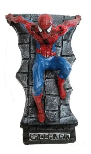 Boneco Homem Aranha Na Parede Spider Man Marvel Colecion Vel