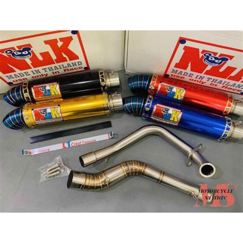 Nlk Original Racing Exhaust Y Zr Y Yamaha Lc Lc Ekzos Mm