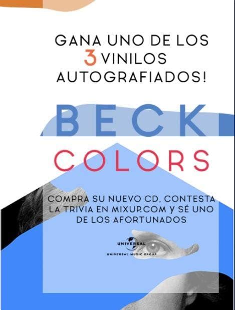 Gana Uno De Los Vinilos Autografiados Por Beck En La Trivia De Mixup