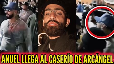 ANUEL AA LLEGA AL CASERÍO DE ARCÁNGEL EN PUERTO RICO Y LO ESPERA CON