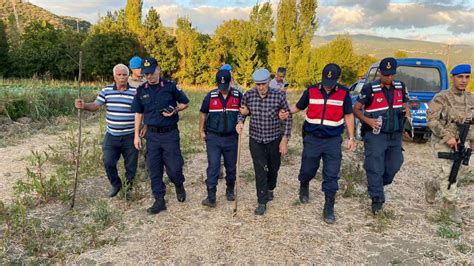 Tokatta kaybolan 80 yaşındaki Alzheimer hastası jandarma ekiplerince