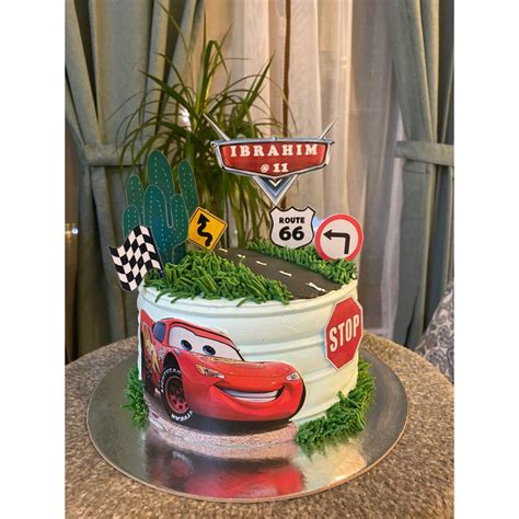 MCQUEEN CAR CAKE — Cake Links