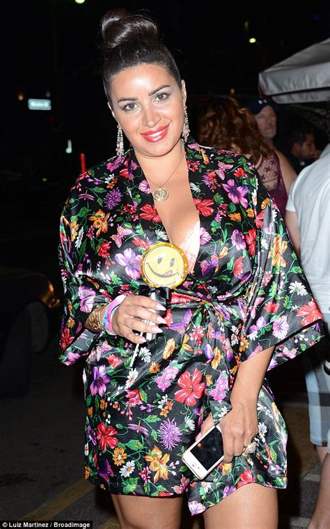 Adrienne Maloof Wears Racy Lingerie As She Attends Perez Hilton S