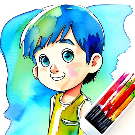 Cartoon Water Color Arthub Ai