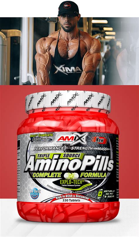 Amix Amino Pills Aminokwasy 330tabs Sklep Producentaopinie