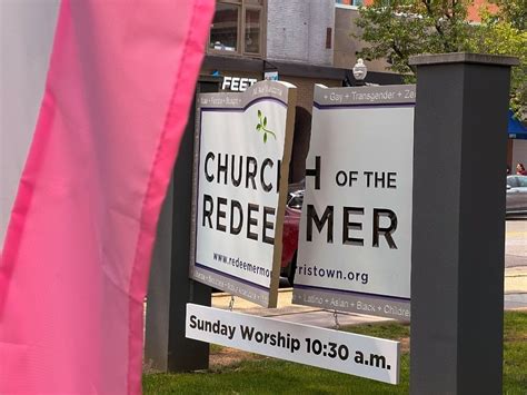 Church Vandalized Next To Pride Flag Display In Morristown Morristown