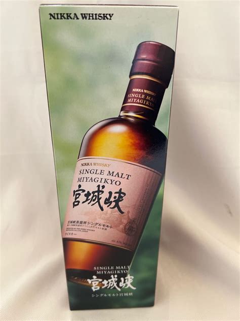 シングルモルト宮城峡ウイスキー）700ml 箱付 新品未開封 ニッカ 宮城峡 Nikka 箱付き｜paypayフリマ