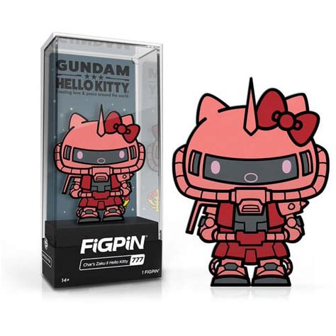 Figpin Gundam X Hello Kitty Chars Zaku Ii 777