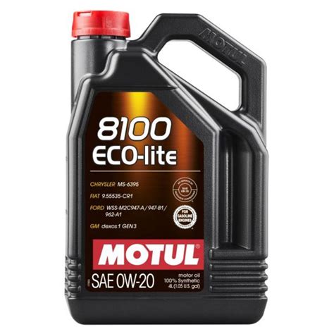 Olej Motul Ecolite W Litry Sklep Inter Cars