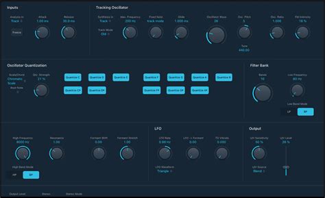 Interfaz De Evoc Trackoscillator En Logic Pro Para El Ipad Soporte