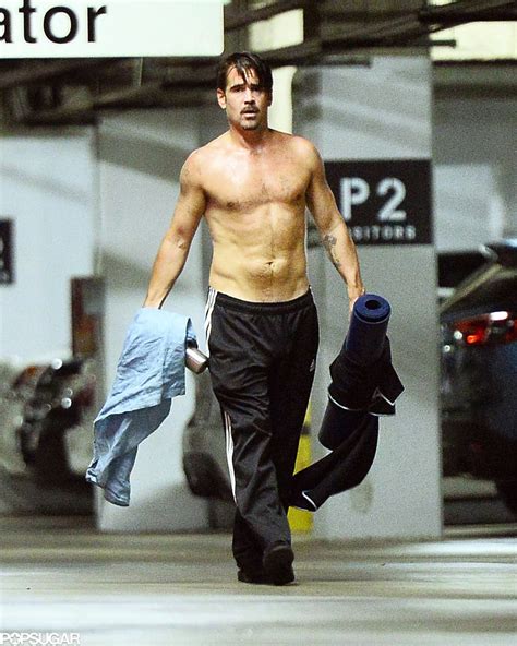 Colin Farrell Shirtless Photos POPSUGAR Celebrity