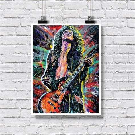 Led Zeppelin X Poster Etsy