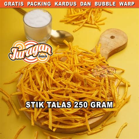 Jual Stik Talas Asin Gram Snack Kiloan Makanan Ringan Jajanan