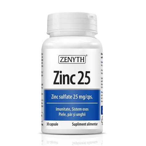 Zinc Capsule Zenyth Dr Max Farmacie