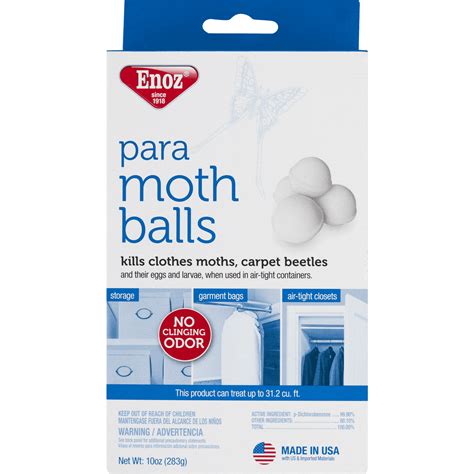 Enoz Para Moth Balls 100 Oz