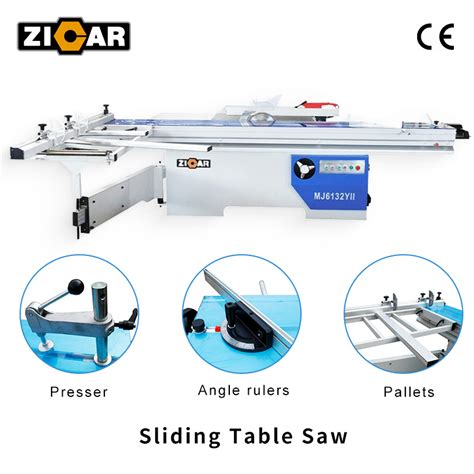 ZICAR MJ6132YII Automatic Precision Wood Cutting Sliding Table Panel