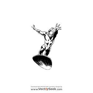 Silver Surfer Logo Vector - (.Ai .PNG .SVG .EPS Free Download)