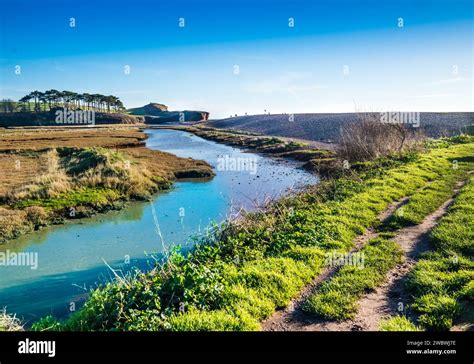 lower Otter River Restoration Project. Otter Head Stock Photo - Alamy