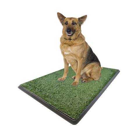 YSO X Large Dog Potty Grass Pet Potty Patch Dog Training Bathroom Pad - Indoor Outdoor Use 30 ...