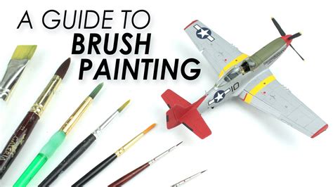 How To Brush Paint Scale Models Youtube