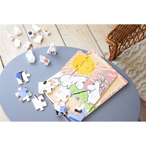 Barbo Toys Moomin gyerek puzzle horgászat fa 24 db eMAG hu