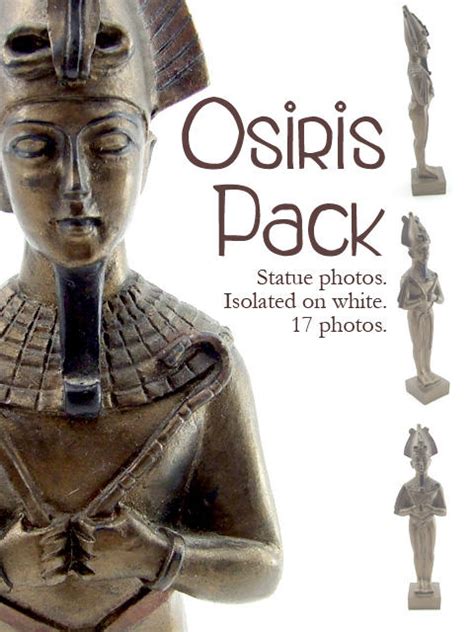 Osiris.Statue.Pack.001 by NoRulesStock on DeviantArt