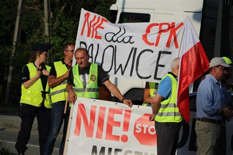 Protest Przeciwko Cpk Dziennik Zachodni