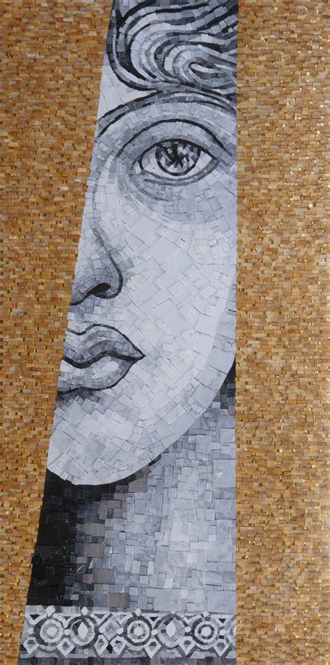 The Roman Lady Mosaic Portrait | Human figures | Mozaico