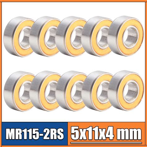 MR115RS Bearing 10PCS 5x11x4 Mm ABEC 3 Hobby Electric RC Car Truck