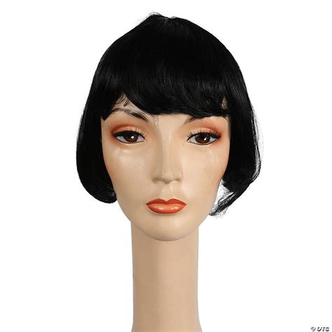 Women S Black Bargain Lulu Wig Halloween Express