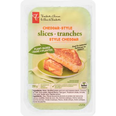 Pc Plant Based Cheddar Style Slices Pc Ca