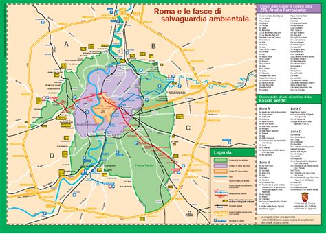 La Mappa Della Fascia Verde A Roma Divieto Di Circolazione