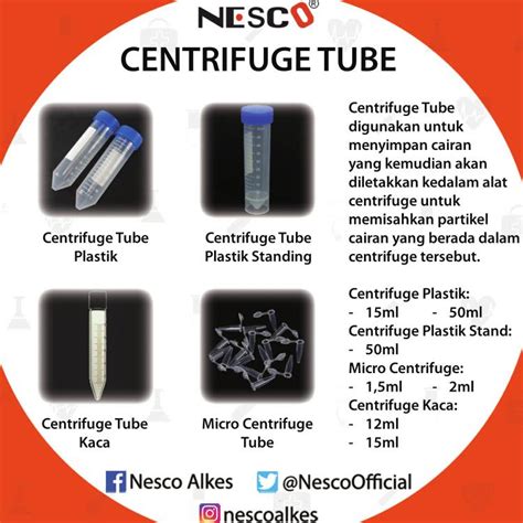 Jual Centrifuge Conical Tube 50cc Conical Type Tidak Bisa Berdiri