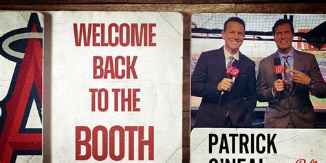 Patrick O'Neal joins Angels television broadcast team