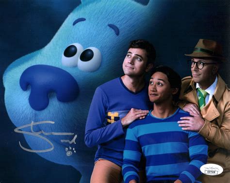 Steve Burns Blues Clues 8x10 Signed Photo Jsa Certified Autograph