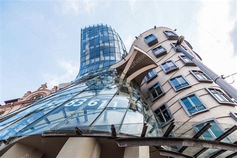 Dancing House from Frank Gehry in Prague, Czechia – Stock Editorial ...