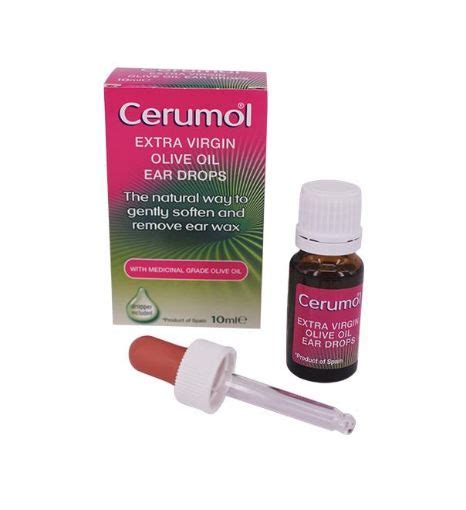 NHG Pharmacy Online Cerumol Extra Virgin Olive Oil Ear Drop 10ml